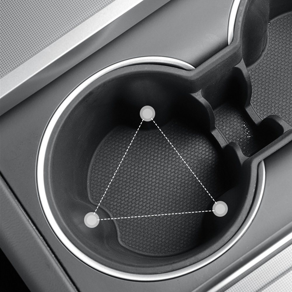 Tesla Model 3/Y Custom Storage Organizer 10-Piece Set - Highland/Juniper Floor Mats+Trunk Bucket+Phone Holder