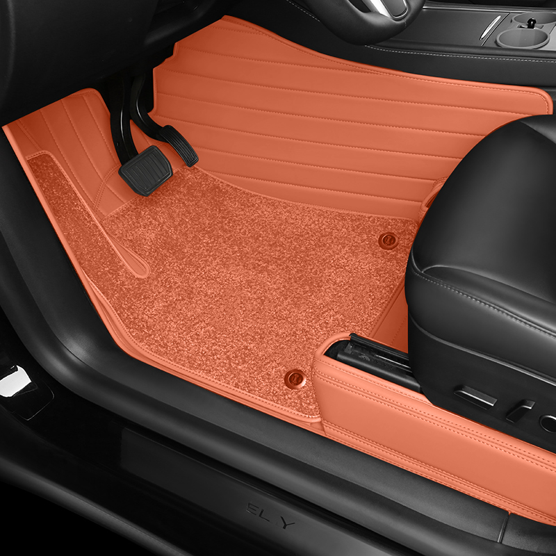 Special for Tesla Model X 2016-2024 (5-7 Seats) 360° Full Wrap All-Weather Leather Floor Mat
