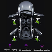 Load image into Gallery viewer, Car Door Lights for Tesla Model 3/Y/X/S Logo Projector,LED Welcome Lights