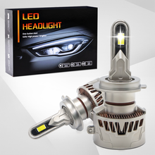 Load image into Gallery viewer, Silver Warrior LED Headlight Bulbs, H11/H4/9005 (HB3)/9006 (HB4) Compatible, 140W 55000 LM 6000K (2-Pack)