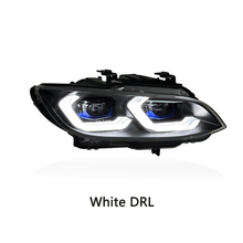 Load image into Gallery viewer, Laser Style LED Headlights for 2007–2010 BMW E92 E93 M3 3 Series – Dual Projector with Amber/White DRL