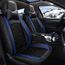 Load image into Gallery viewer, Amancarport Universal Leather Car Seat Covers – 5-Seat Full Set, Waterproof &amp; Luxurious Fit for Most Vehicles