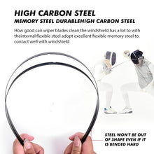 Load image into Gallery viewer, Boneless Silent Windshield Wiper Blades – OEM Quality for Hyundai Tucson (Set of 2)