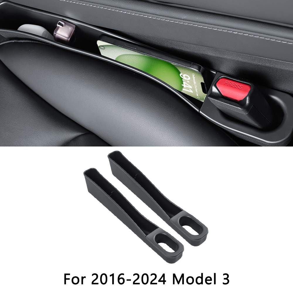 Tesla Model 3/Y Custom Storage Organizer 10-Piece Set - Highland/Juniper Floor Mats+Trunk Bucket+Phone Holder