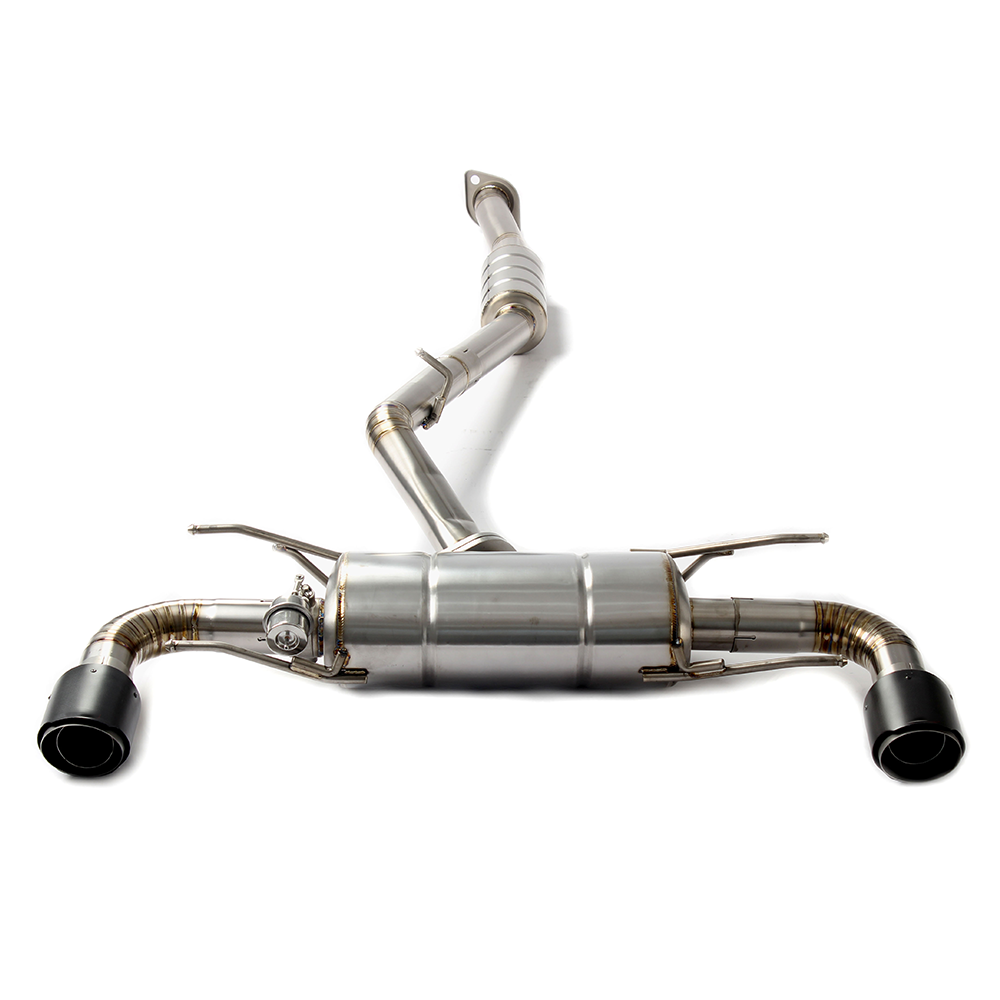 For 2013–2016 FR-S / BRZ 2.0L Catback Exhaust – Dual Exit, Valved, Stainless/Titanium