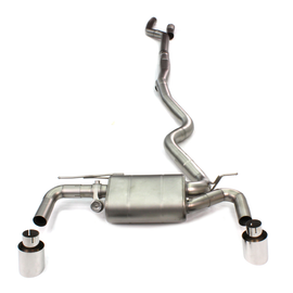 Performance Exhaust System for BMW F30 3 Series 2012–2019 Front & Mid Pipe Valved