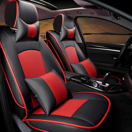 Custom Fit Leather Seat Covers for Ford Ranger (2019–2024) – Full Set by Amancarport