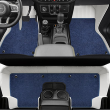 Load image into Gallery viewer, All-Weather Full Coverage Floor Mats for Jeep Wrangler 2018-2024 &amp; 2013-2017 JK Custom Fit