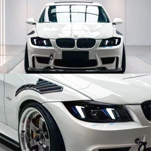 Load image into Gallery viewer, LED Headlights for BMW E90 (2005–2012) – Snake Eyes Style,  Projector Lens