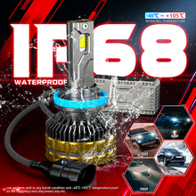 Load image into Gallery viewer, LED Headlight Bulbs, H11/H4/9005 (HB3)/9006 (HB4) Compatible, 300W 30000 LM 6500K (2-Pack)