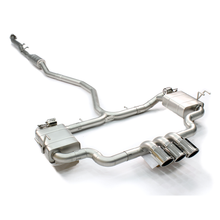 Load image into Gallery viewer, For 2016–2019 Honda Civic 1.5T Center Triple Tip Valve-Controlled Catback Exhaust – Stainless Steel / Titanium Option