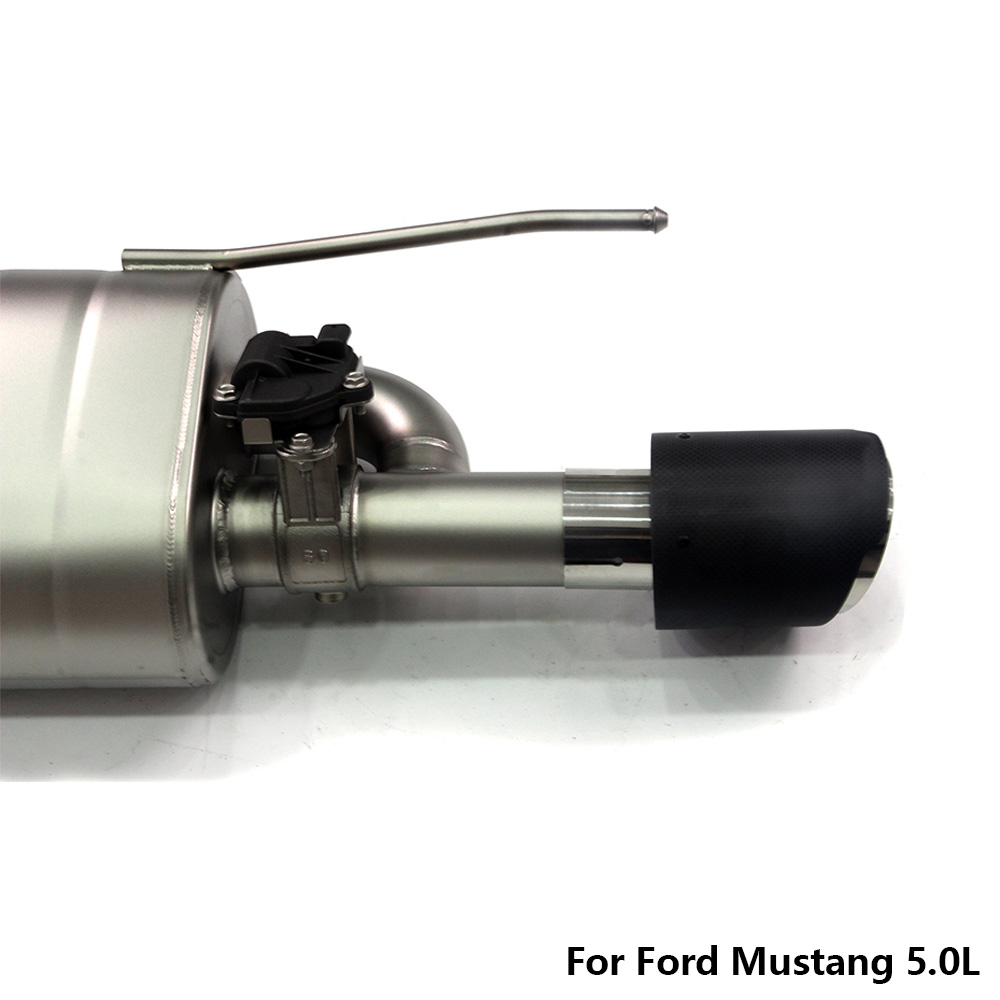 Catback Exhaust Upgrade Kit for 2015–2023 Ford Mustang 2.3L / 5.0L – Stainless Steel or Titanium