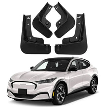 Load image into Gallery viewer, Mud Flaps for Ford Mustang Mach-E 2021–2025 No-Drill Custom Fit All-Weather Front &amp; Rear Splash Guards (4PCS)