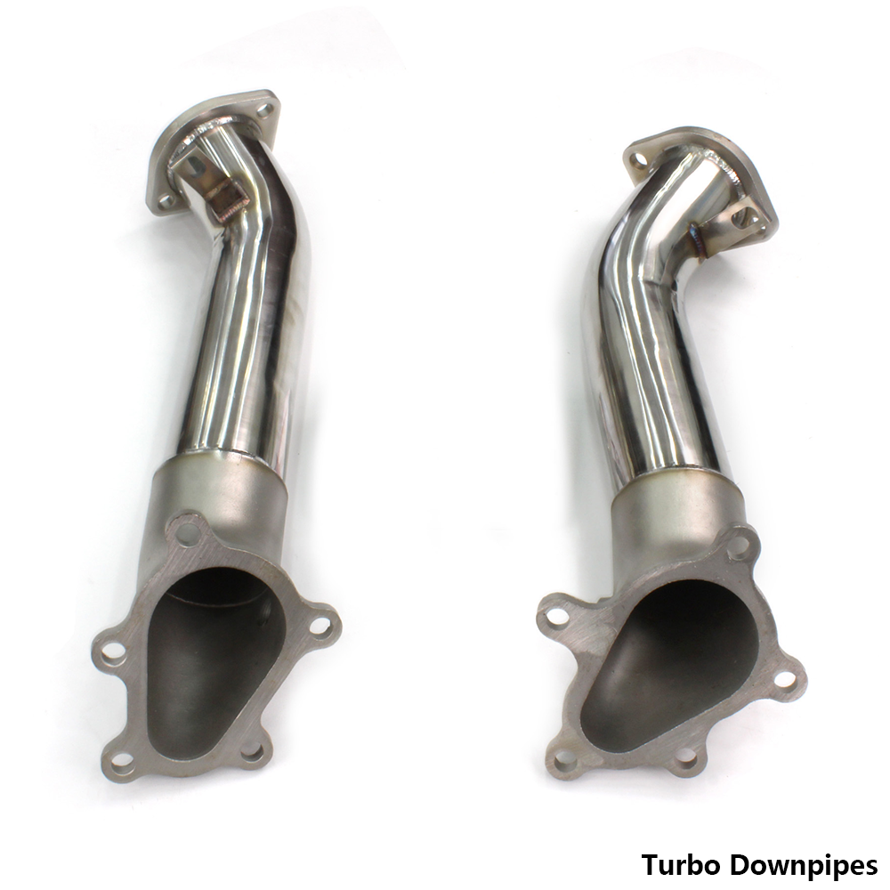 Titanium Exhaust System for Nissan GTR R35 (2008–2023) Non-Valved