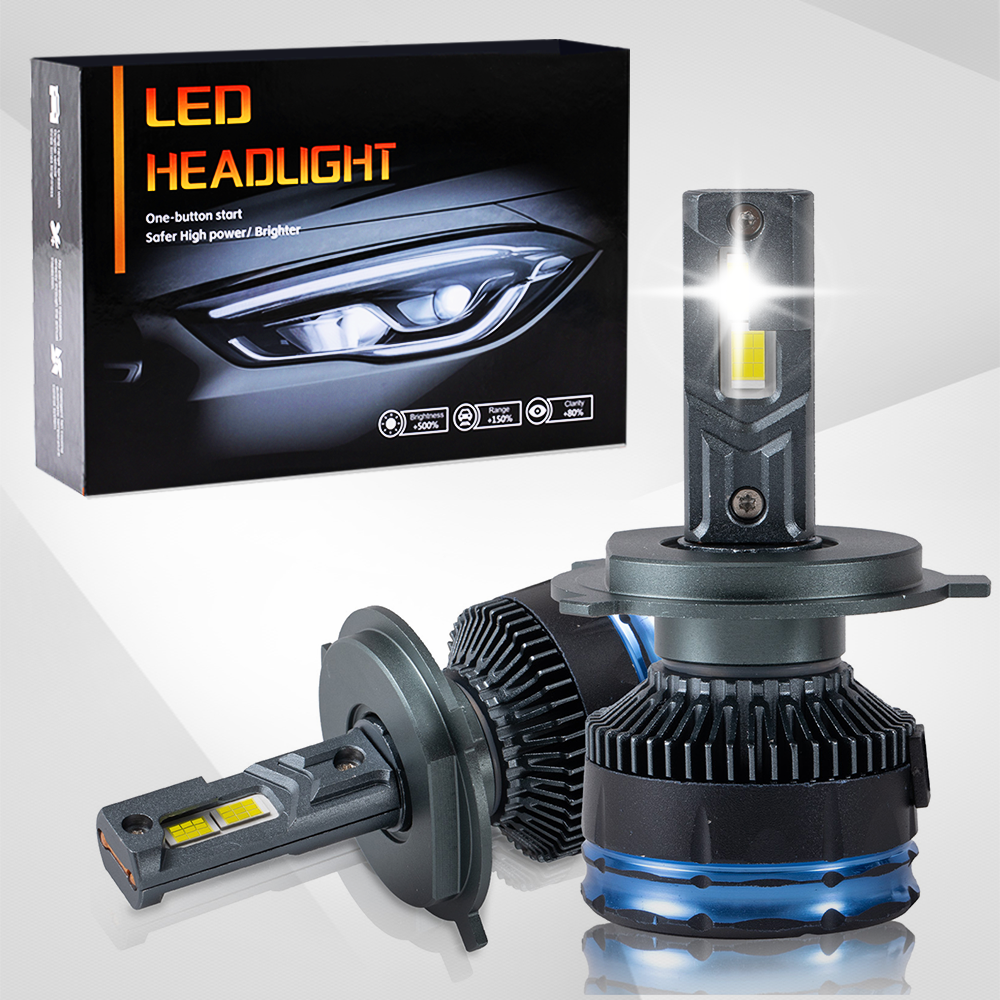 LED Headlight Bulbs for BMW E92/E93, D1S/D2S Replacement, 240W 55000LM 6000K White