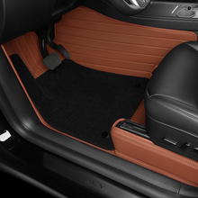 Load image into Gallery viewer, Amancarport for Tesla Model X 2016-2021(5-7 Seats) Luxury Leather All-Weather Floor Mats