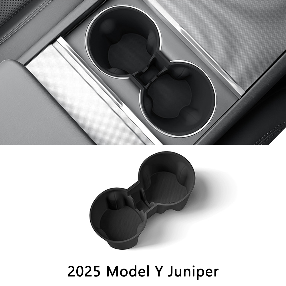 Tesla Model 3/Y Custom Storage Organizer 10-Piece Set - Highland/Juniper Floor Mats+Trunk Bucket+Phone Holder