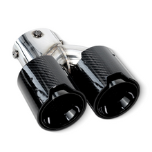 Load image into Gallery viewer, Carbon Fiber Dual Exhaust Tips for BMW M2/M3/M4 3 Series G20/G21/G23/G42 (2019+)