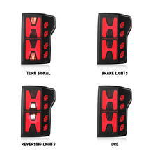 Load image into Gallery viewer, 2015–2020 Ford F-150 LED Tail Lights with Starting Animation, Smoked Lens, DOT Approved (Pair)