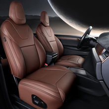 Load image into Gallery viewer, For Tesla Model S/X Seat Covers 2012–2024 5–7 Seat Nappa Leather Full Set