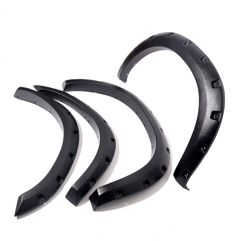 Fender Flares for 2002–2024 Dodge Ram 1500 – Matte Black, 4-Piece Wheel Arch Protector