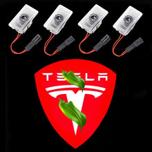 Load image into Gallery viewer, Car Door Lights for Tesla Model 3/Y/X/S Logo Projector,LED Welcome Lights