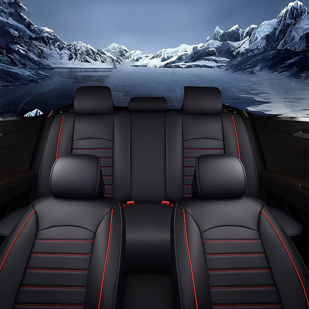 Amancarport Universal Car Seat Covers Full Set – All-Season Fit for Most Sedans, SUVs & Trucks