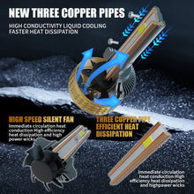 Load image into Gallery viewer, Ultra-Bright LED Headlight Bulbs, H11/H4/9005 (HB3)/9006 (HB4) Compatible, 320W 128600 LM 6000K (2-Pack)