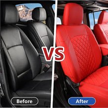 Load image into Gallery viewer, Custom Nappa Leather Car Seat Covers Full Set Special for Jeep Wrangler (2007-2026)