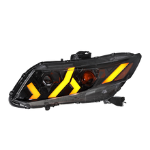 Load image into Gallery viewer, Demon Eye LED Headlights for 2012-2015 Honda Civic 9th Gen Projector Front Lamp Assembly (Pair)
