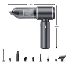 Load image into Gallery viewer, Handheld Cordless Vacuum Cleaner, Car Vacuum Cleaner, Brushless High Power Super Strong Three-speed Adjustment Power Display Vacuum Cleaner, Suitable for Car, Home and Pets