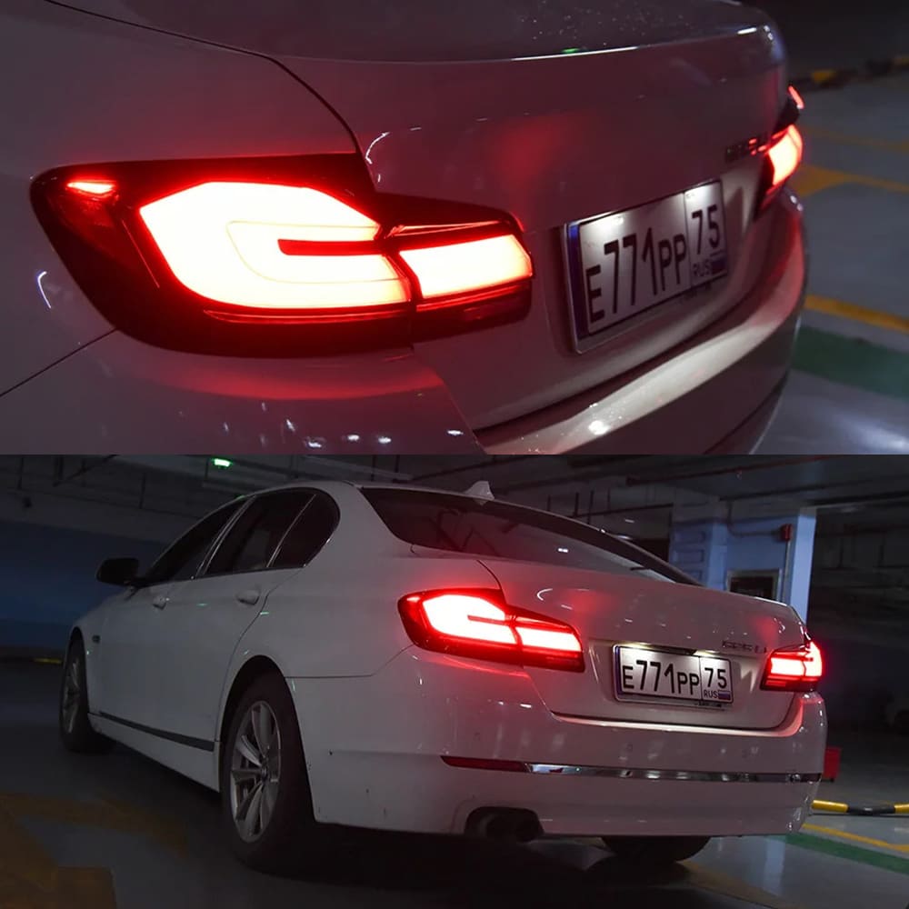 BMW 5 Series F10  Tail Lights with Sequential Turn Signals (2011-2017)