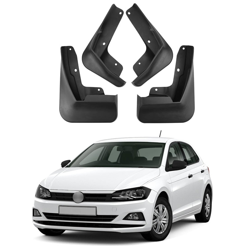 Mud Flaps for VW Polo 2004–2024 No-Drill Custom Fit Splash Guards (4PCS)