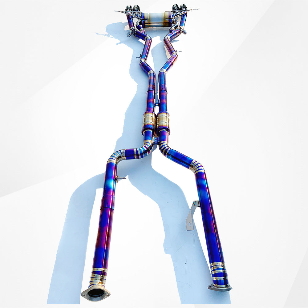 Catback Exhaust for BMW G80 G82 M3/M4 (2021+) – Stainless or Titanium, Dual Midpipes