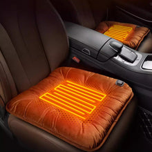 Load image into Gallery viewer, Car Seat Cushion Fast-heating Electric Warmer Winter Heated Cushion 12V