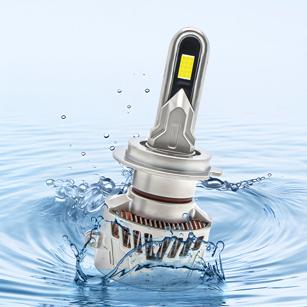 Silver Warrior LED Headlight Bulbs, H11/H4/9005 (HB3)/9006 (HB4) Compatible, 140W 55000 LM 6000K (2-Pack)