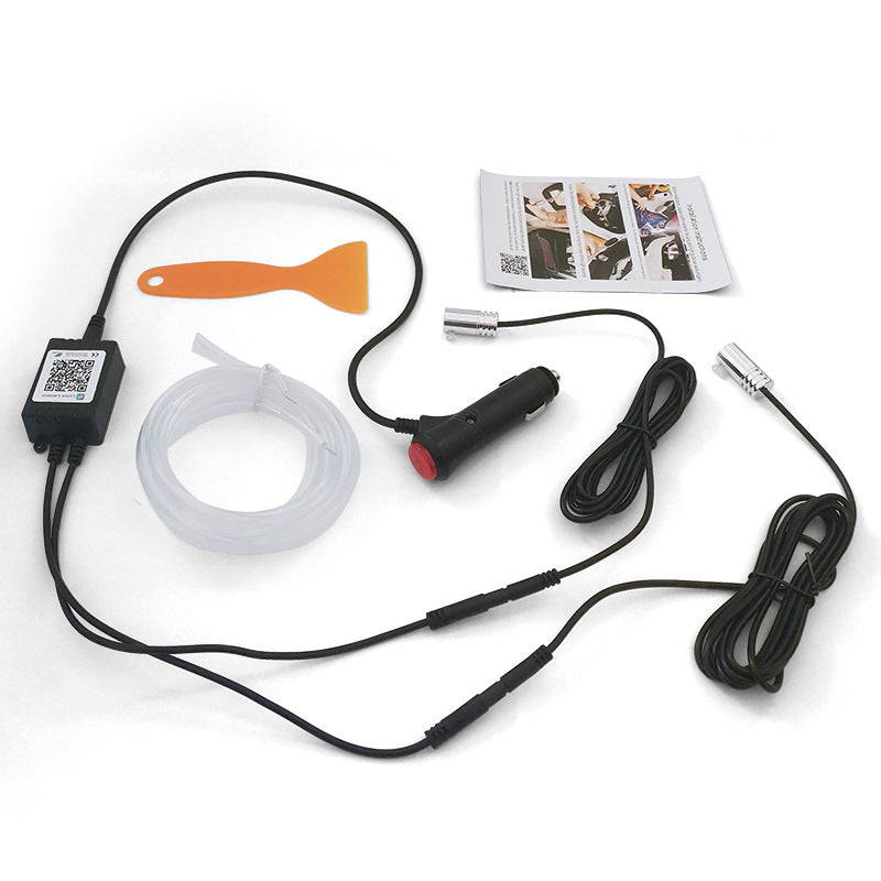 Applicable To Tesla 2017-2024 Model 3/Y Center Console Colorful Atmosphere Light LED Strip