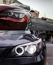 Load image into Gallery viewer, Headlights for BMW 5 Series E60 (2003–2010), Angel Eye Projector Lens Modified Headlamp Assembly