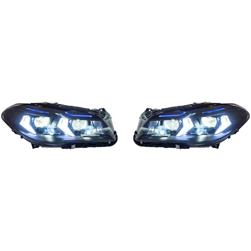Suitable for BMW 5 Series F10/F18 LED Retrofit Dual Beam Lens Headlight Assembly 2011-2017 – Factory HID Models Only