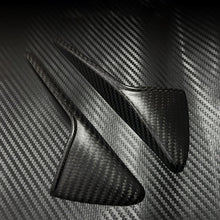 Load image into Gallery viewer, Real Carbon Fiber Side Camera Covers for Tesla Model 3/Y (2017-2024) – Turn Signal Covers (2PCS)