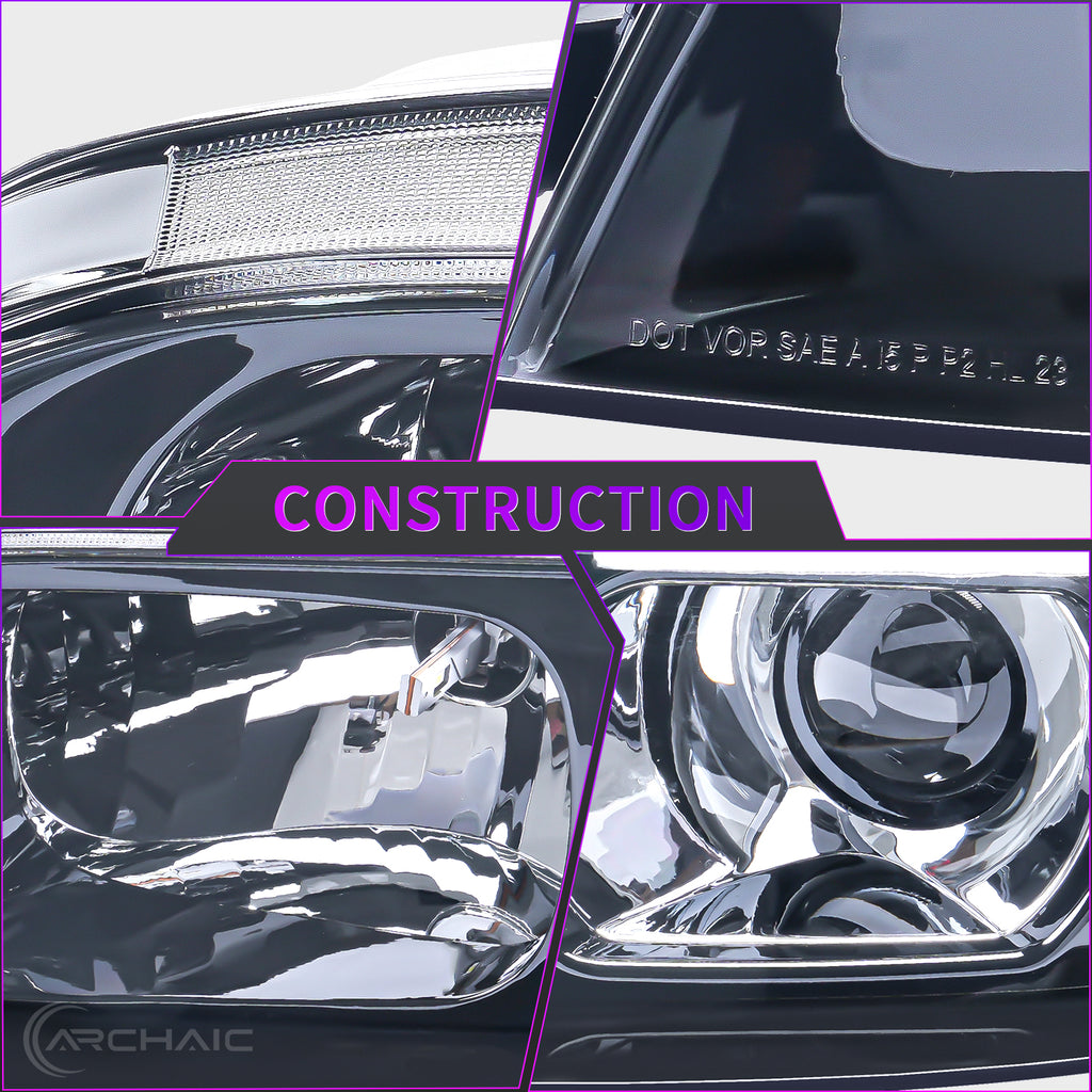 LED DRL Headlight & Turn Signal Assembly for Nissan Skyline R33 GT-R GT-S GT-T (1993–1998)