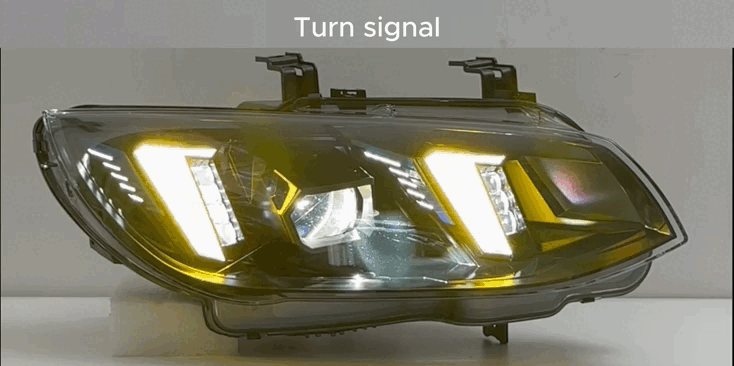 2010–2013 BMW E93/E92 M3 LCI Snake Eye LED Headlight Retrofit with Projector Lens