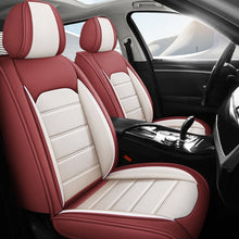 Load image into Gallery viewer, Universal Waterproof Leather Car Seat Covers Full Set, Front and Rear Seat Protection, Car Accessories.