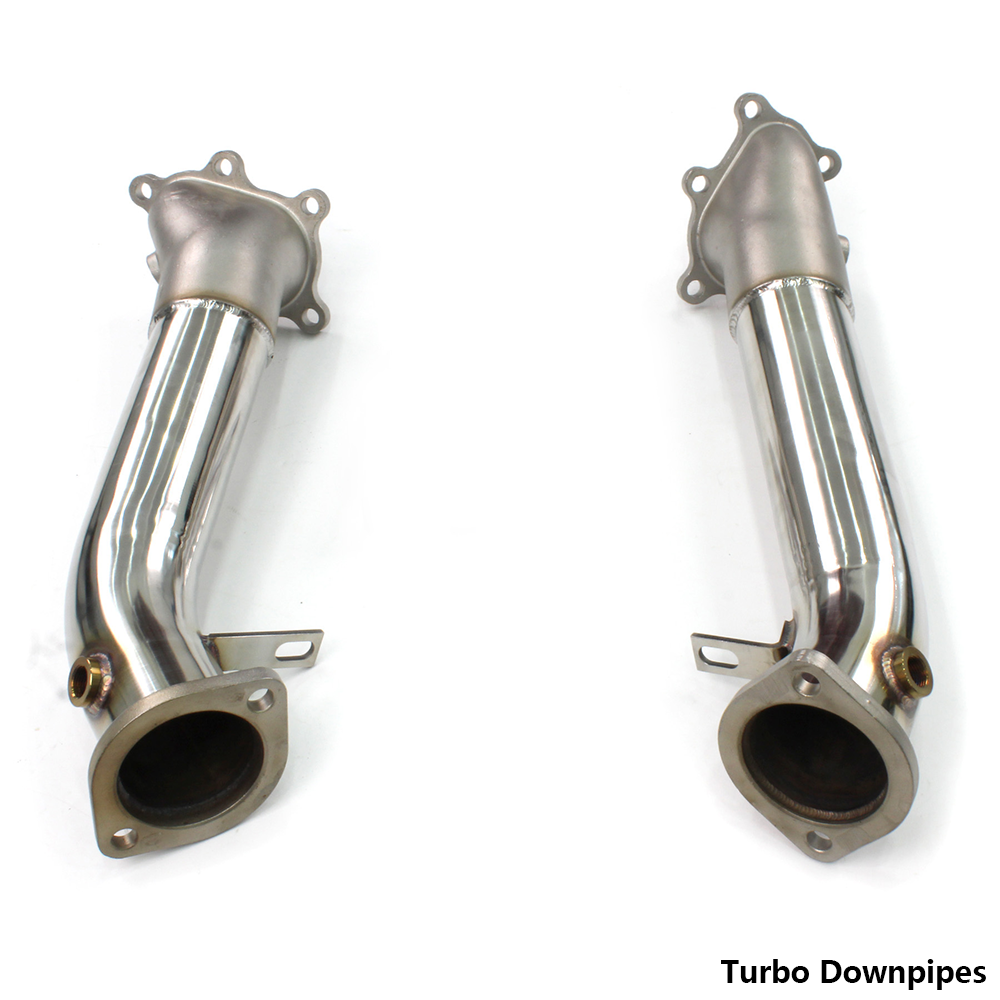 Titanium Exhaust System for Nissan GTR R35 (2008–2023) Non-Valved