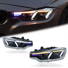 Load image into Gallery viewer, Applicable to 2013-2018 BMW 3 Series F30 LED Headlight Assembly, High-end Lens, Streamer Turn Signal