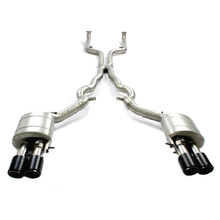 Load image into Gallery viewer, For BMW M5 F10 2012–2016 Performance Exhaust System – Front Pipe + Mid &amp; Rear Section, Stainless Steel/Titanium, with Valves
