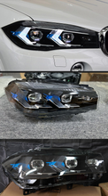 Load image into Gallery viewer, LED Headlights For BMW X5 F15 2014-2018 Double Lens Arrow Style Assembly Pair
