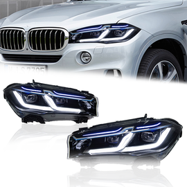 For BMW X5 F15 2014–2018 LED ThunderEye Headlights Assembly