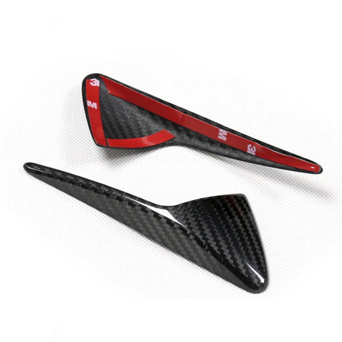 Real Carbon Fiber Side Camera Covers for Tesla Model 3/Y (2017-2024) – Turn Signal Covers (2PCS)