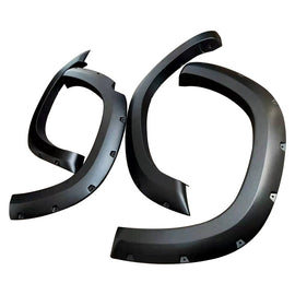 Fender Flares for 2002–2024 Dodge Ram 1500 – Matte Black, 4-Piece Wheel Arch Protector